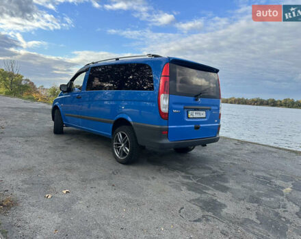 Синий Мерседес Вито, объемом двигателя 2.14 л и пробегом 226 тыс. км за 10700 $, фото 2 на Automoto.ua