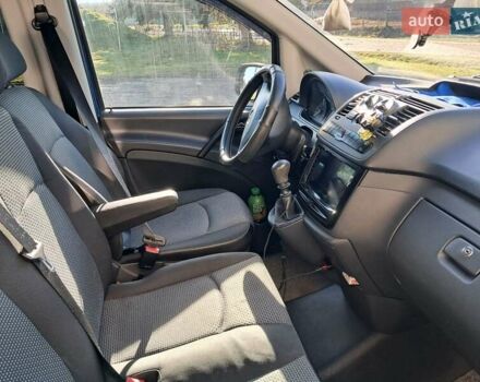 Синий Мерседес Вито, объемом двигателя 2.14 л и пробегом 285 тыс. км за 12000 $, фото 14 на Automoto.ua