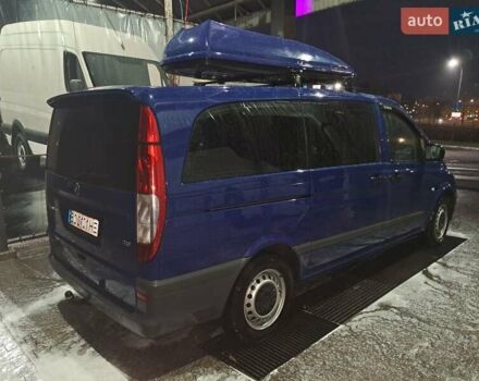 Синий Мерседес Вито, объемом двигателя 2.14 л и пробегом 285 тыс. км за 12000 $, фото 6 на Automoto.ua