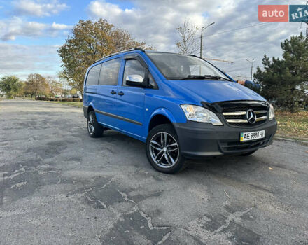 Синий Мерседес Вито, объемом двигателя 2.14 л и пробегом 226 тыс. км за 10700 $, фото 4 на Automoto.ua