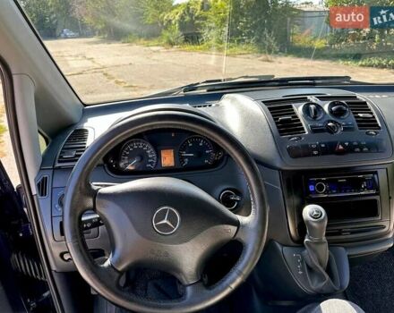 Мерседес Вито 2011 в Запорожье на Automoto.ua Синий Мерседес Вито, объемом двигателя 2.14 л и пробегом 302 тыс. км за 10500 $, фото 6 на Automoto.ua