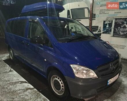Синий Мерседес Вито, объемом двигателя 2.14 л и пробегом 285 тыс. км за 12000 $, фото 8 на Automoto.ua