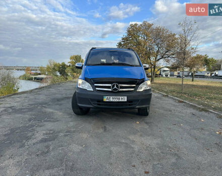 Синий Мерседес Вито, объемом двигателя 2.14 л и пробегом 226 тыс. км за 10700 $, фото 1 на Automoto.ua