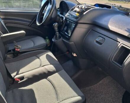 Синий Мерседес Вито, объемом двигателя 2.14 л и пробегом 285 тыс. км за 12000 $, фото 17 на Automoto.ua