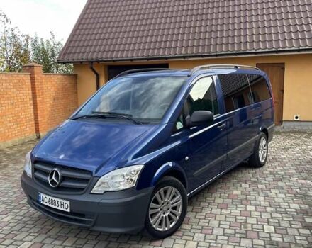 Синий Мерседес Вито, объемом двигателя 2.14 л и пробегом 385 тыс. км за 15999 $, фото 5 на Automoto.ua