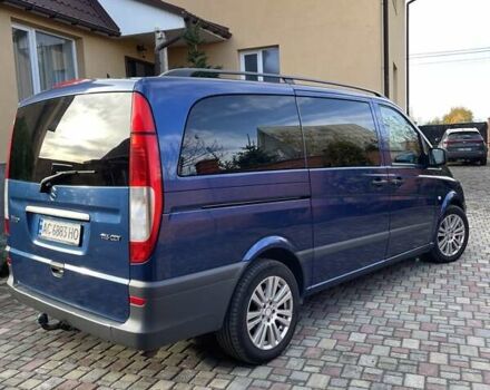 Синий Мерседес Вито, объемом двигателя 2.14 л и пробегом 385 тыс. км за 15999 $, фото 3 на Automoto.ua