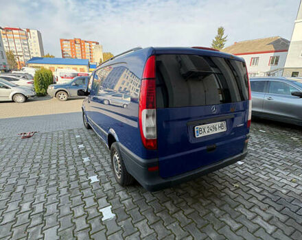 Синий Мерседес Вито, объемом двигателя 2.14 л и пробегом 400 тыс. км за 10000 $, фото 3 на Automoto.ua