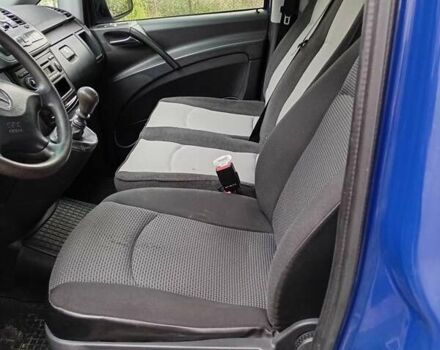 Синий Мерседес Вито, объемом двигателя 2.14 л и пробегом 395 тыс. км за 14500 $, фото 10 на Automoto.ua