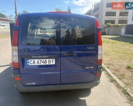 Синій Мерседес Віто, об'ємом двигуна 2.14 л та пробігом 220 тис. км за 8000 $, фото 36 на Automoto.ua