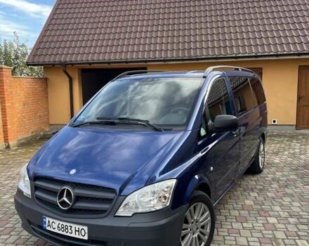 Синий Мерседес Вито, объемом двигателя 2.14 л и пробегом 385 тыс. км за 15999 $, фото 6 на Automoto.ua