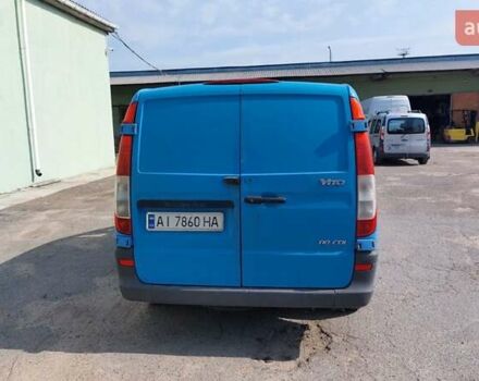 Синий Мерседес Вито, объемом двигателя 2.14 л и пробегом 466 тыс. км за 10900 $, фото 1 на Automoto.ua