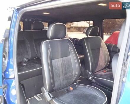 Синий Мерседес Вито, объемом двигателя 2.2 л и пробегом 210 тыс. км за 16700 $, фото 2 на Automoto.ua