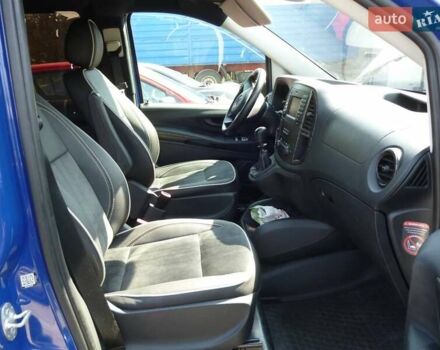 Синий Мерседес Вито, объемом двигателя 2.2 л и пробегом 210 тыс. км за 16700 $, фото 1 на Automoto.ua