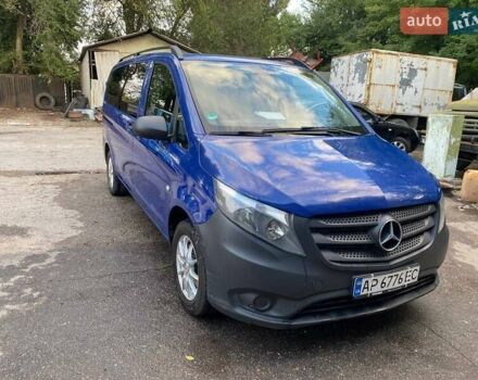 Синий Мерседес Вито, объемом двигателя 2.2 л и пробегом 210 тыс. км за 16700 $, фото 7 на Automoto.ua