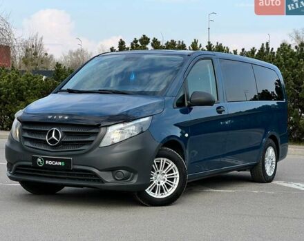 Синий Мерседес Вито, объемом двигателя 2.14 л и пробегом 265 тыс. км за 19500 $, фото 7 на Automoto.ua