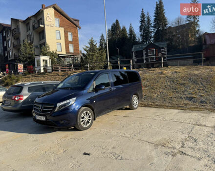 Мерседес Вито 2016 в Ужгороде на Automoto.ua Синий Мерседес Вито, объемом двигателя 2.14 л и пробегом 285 тыс. км за 24800 $, фото 17 на Automoto.ua