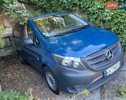 Синий Мерседес Вито, объемом двигателя 1.6 л и пробегом 230 тыс. км за 15500 $, фото 2 на Automoto.ua