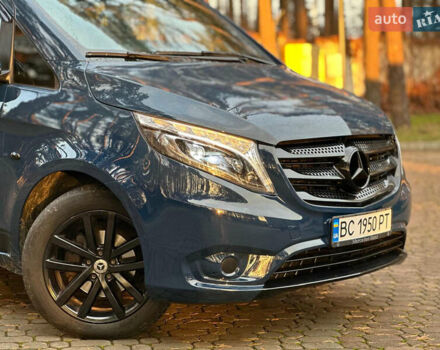 Синий Мерседес Вито, объемом двигателя 2.14 л и пробегом 156 тыс. км за 29500 $, фото 2 на Automoto.ua