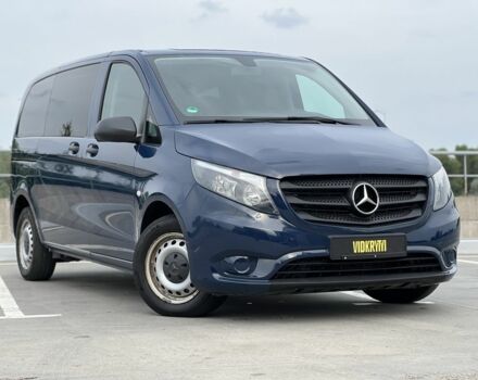 Синий Мерседес Вито, объемом двигателя 1.8 л и пробегом 195 тыс. км за 19900 $, фото 2 на Automoto.ua