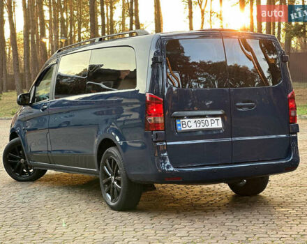 Синий Мерседес Вито, объемом двигателя 2.14 л и пробегом 156 тыс. км за 29500 $, фото 4 на Automoto.ua