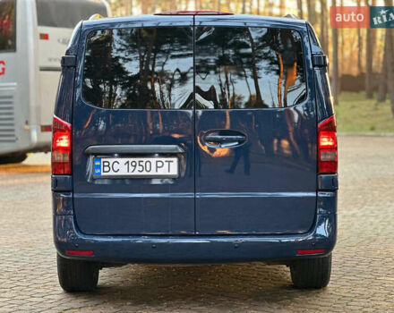 Синий Мерседес Вито, объемом двигателя 2.14 л и пробегом 156 тыс. км за 29500 $, фото 6 на Automoto.ua