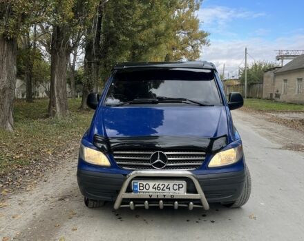 Синий Мерседес Вито, объемом двигателя 2.1 л и пробегом 270 тыс. км за 6600 $, фото 3 на Automoto.ua