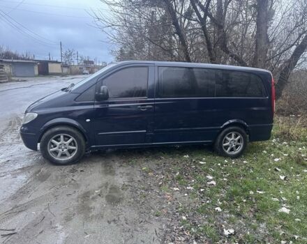 Синий Мерседес Вито, объемом двигателя 2.1 л и пробегом 300 тыс. км за 7500 $, фото 4 на Automoto.ua