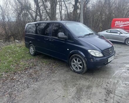 Синий Мерседес Вито, объемом двигателя 2.1 л и пробегом 300 тыс. км за 7500 $, фото 1 на Automoto.ua