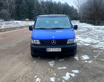 Синий Мерседес Вито, объемом двигателя 2.1 л и пробегом 350 тыс. км за 4500 $, фото 1 на Automoto.ua