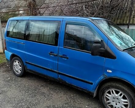 Синий Мерседес Вито, объемом двигателя 2.1 л и пробегом 35 тыс. км за 3300 $, фото 2 на Automoto.ua