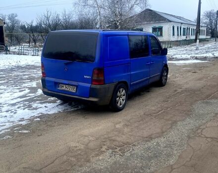 Синий Мерседес Вито, объемом двигателя 2.1 л и пробегом 350 тыс. км за 4500 $, фото 3 на Automoto.ua