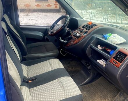Синий Мерседес Вито, объемом двигателя 2.1 л и пробегом 350 тыс. км за 4500 $, фото 6 на Automoto.ua
