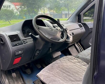 Синий Мерседес Вито, объемом двигателя 2.2 л и пробегом 403 тыс. км за 5350 $, фото 4 на Automoto.ua