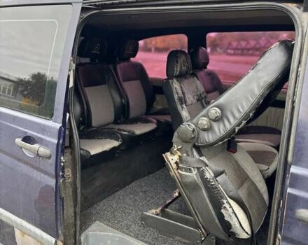 Синий Мерседес Вито, объемом двигателя 2.15 л и пробегом 238 тыс. км за 4500 $, фото 13 на Automoto.ua