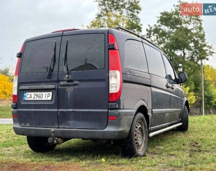 Синий Мерседес Вито, объемом двигателя 2.15 л и пробегом 238 тыс. км за 4500 $, фото 7 на Automoto.ua