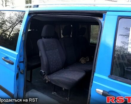 Мерседес Віто 2004 у Емильчином на Automoto.ua Синій Мерседес Віто, об'ємом двигуна 2.1 л та пробігом 295 тис. км за 6500 $, фото 4 на Automoto.ua