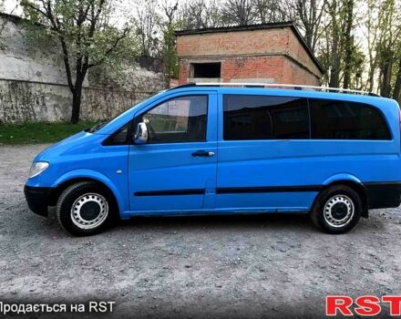 Мерседес Віто 2004 у Емильчином на Automoto.ua Синій Мерседес Віто, об'ємом двигуна 2.1 л та пробігом 295 тис. км за 6500 $, фото 2 на Automoto.ua