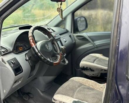 Синий Мерседес Вито, объемом двигателя 2.15 л и пробегом 238 тыс. км за 4500 $, фото 5 на Automoto.ua