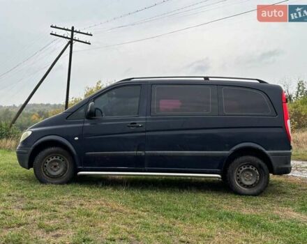 Синий Мерседес Вито, объемом двигателя 2.15 л и пробегом 238 тыс. км за 4500 $, фото 3 на Automoto.ua