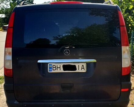 Синий Мерседес Вито, объемом двигателя 2.2 л и пробегом 344 тыс. км за 7500 $, фото 6 на Automoto.ua