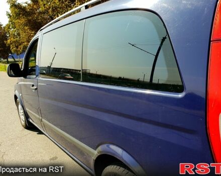 Синий Мерседес Вито, объемом двигателя 2.2 л и пробегом 344 тыс. км за 7500 $, фото 1 на Automoto.ua