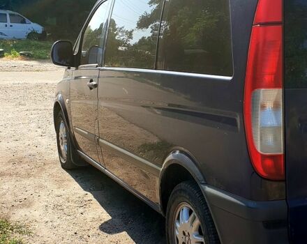 Синий Мерседес Вито, объемом двигателя 2.2 л и пробегом 344 тыс. км за 7500 $, фото 7 на Automoto.ua