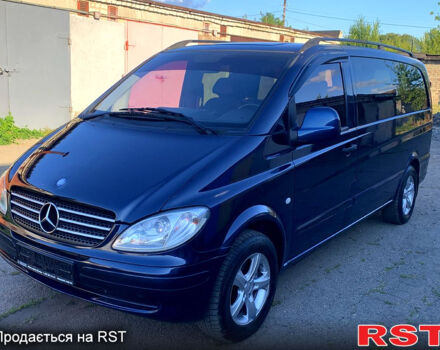 Синий Мерседес Вито, объемом двигателя 2.2 л и пробегом 273 тыс. км за 8400 $, фото 2 на Automoto.ua