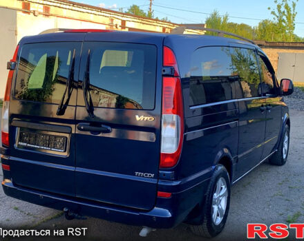 Синий Мерседес Вито, объемом двигателя 2.2 л и пробегом 273 тыс. км за 8400 $, фото 8 на Automoto.ua