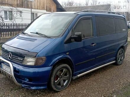 Мерседес Віто 1996 у Долине на Automoto.ua Синій Мерседес Віто, об'ємом двигуна 2.3 л та пробігом 416 тис. км за 3400 $, фото 1 на Automoto.ua