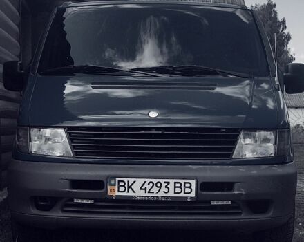 Синій Мерседес Віто, об'ємом двигуна 2 л та пробігом 350 тис. км за 3500 $, фото 1 на Automoto.ua