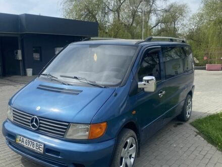 Мерседес Віто 1999 у Виноградове на Automoto.ua Синій Мерседес Віто, об'ємом двигуна 0 л та пробігом 500 тис. км за 3750 $, фото 1 на Automoto.ua