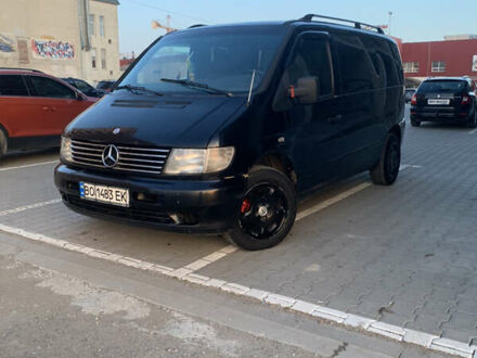 Синий Мерседес Вито, объемом двигателя 2.15 л и пробегом 450 тыс. км за 4400 $, фото 1 на Automoto.ua