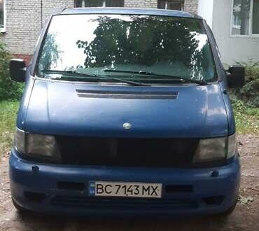 Мерседес Віто 1999 у Львові на Automoto.ua Синій Мерседес Віто, об'ємом двигуна 2.15 л та пробігом 333 тис. км за 4800 $, фото 1 на Automoto.ua