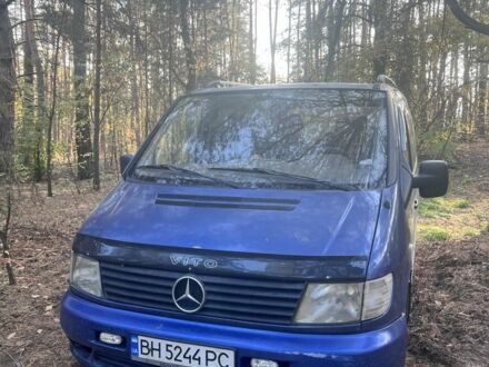 Мерседес Віто 2000 у Сумах на Automoto.ua Синій Мерседес Віто, об'ємом двигуна 2.2 л та пробігом 555 тис. км за 3500 $, фото 1 на Automoto.ua